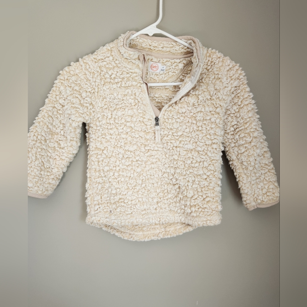 Kids sherpa pullover